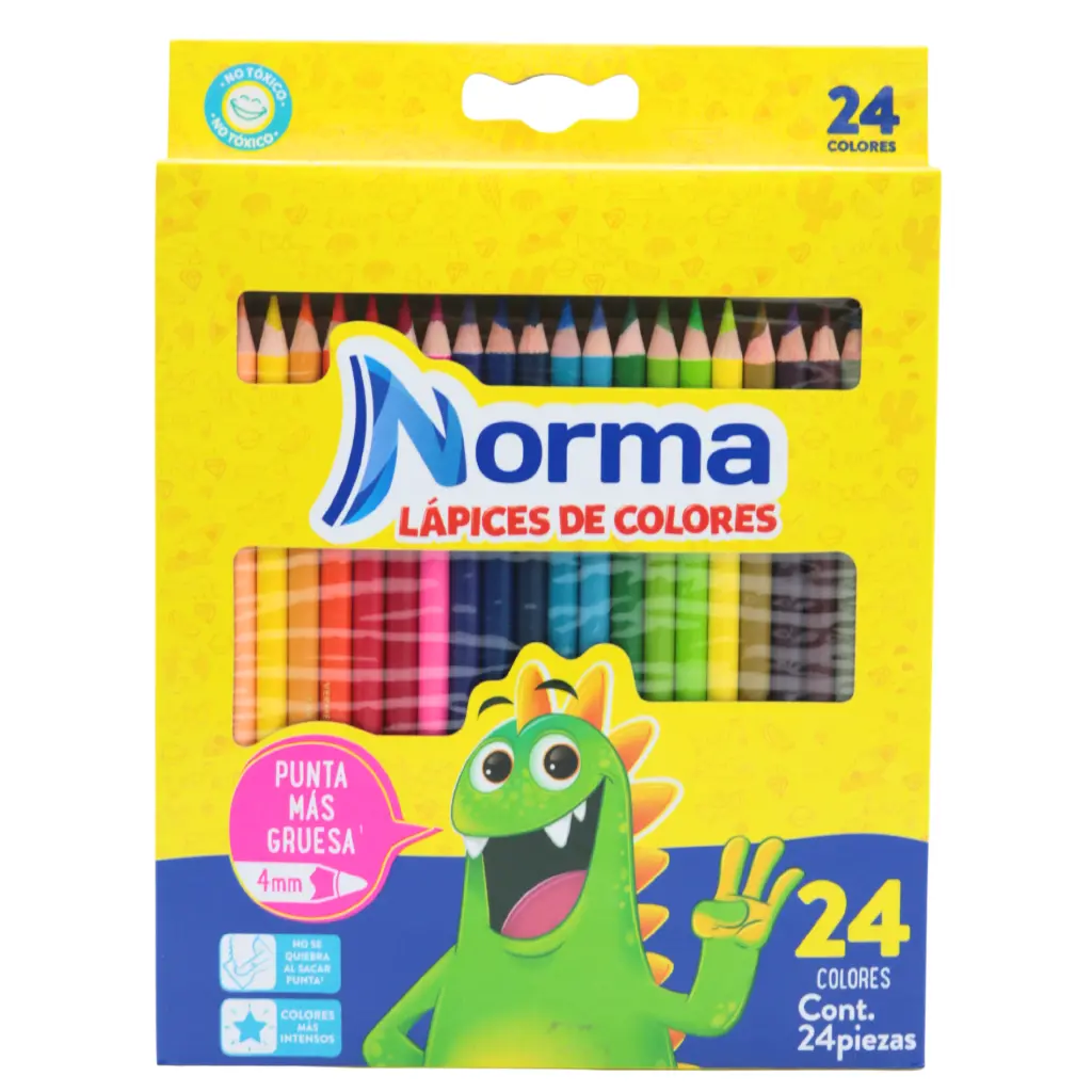 COLORES NORMA con 24 REDONDOS CARRUSEL.webp