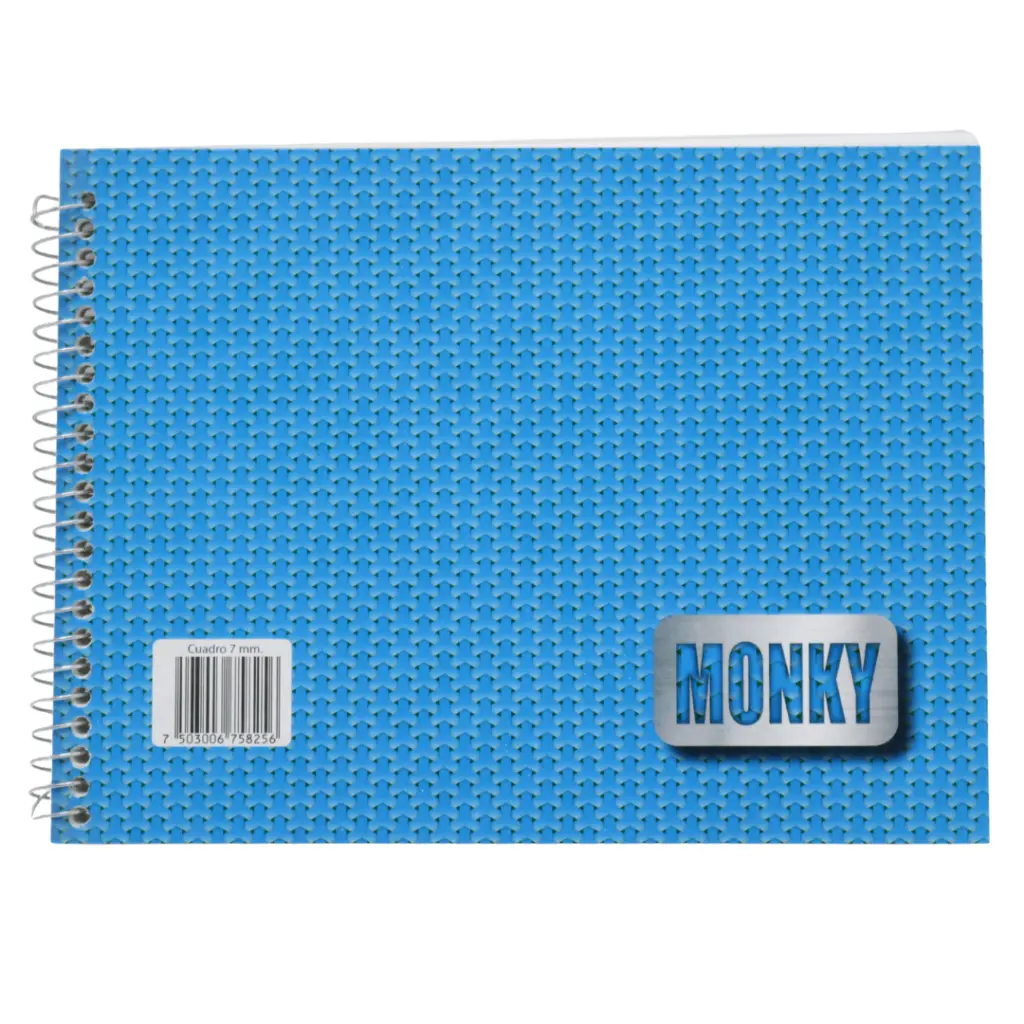 CUADERNO ITALIANO C7 100H MONKY.webp