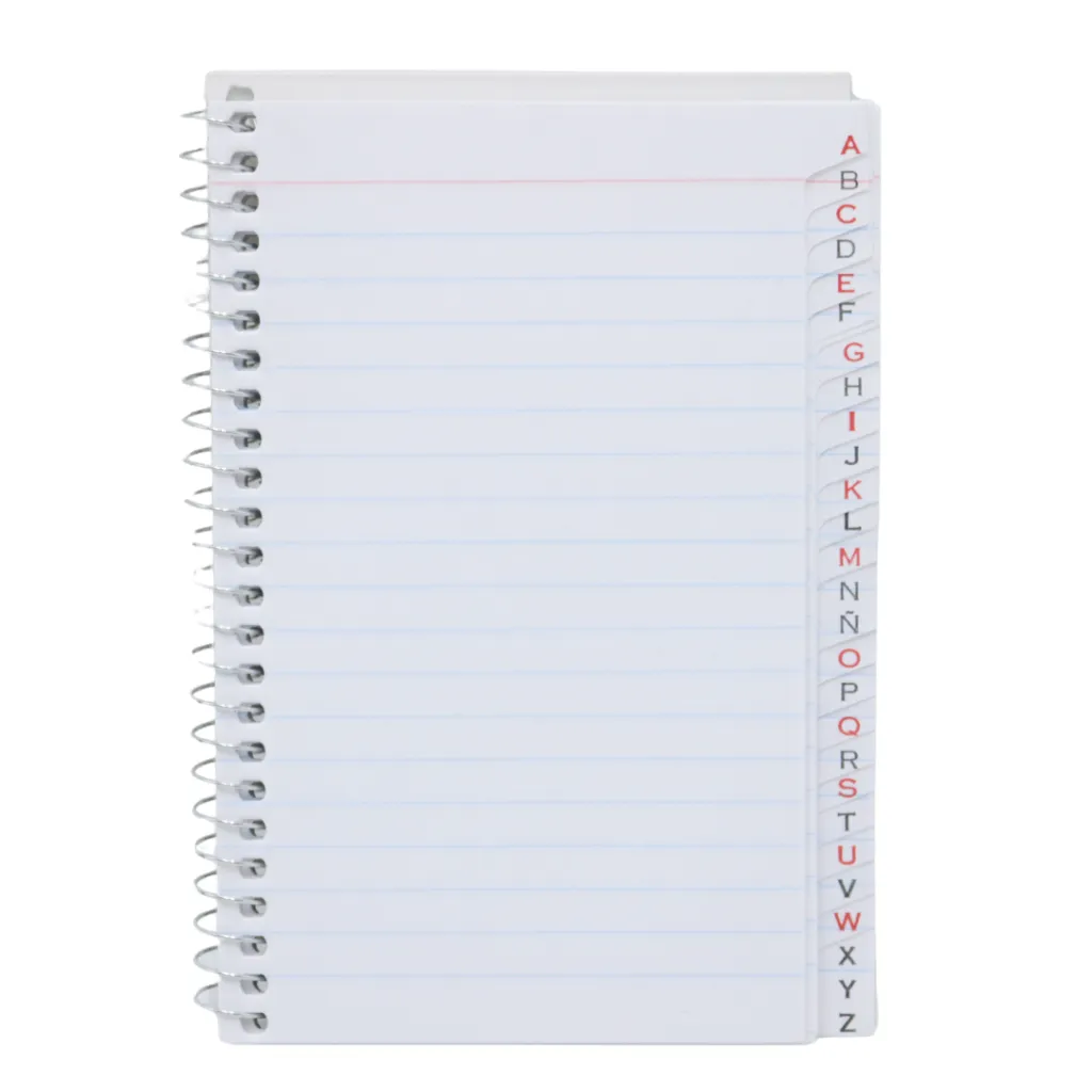 LIBRETA APUNTES 18 ESPIRAL INDICE 100H ESTRELLA 206.webp