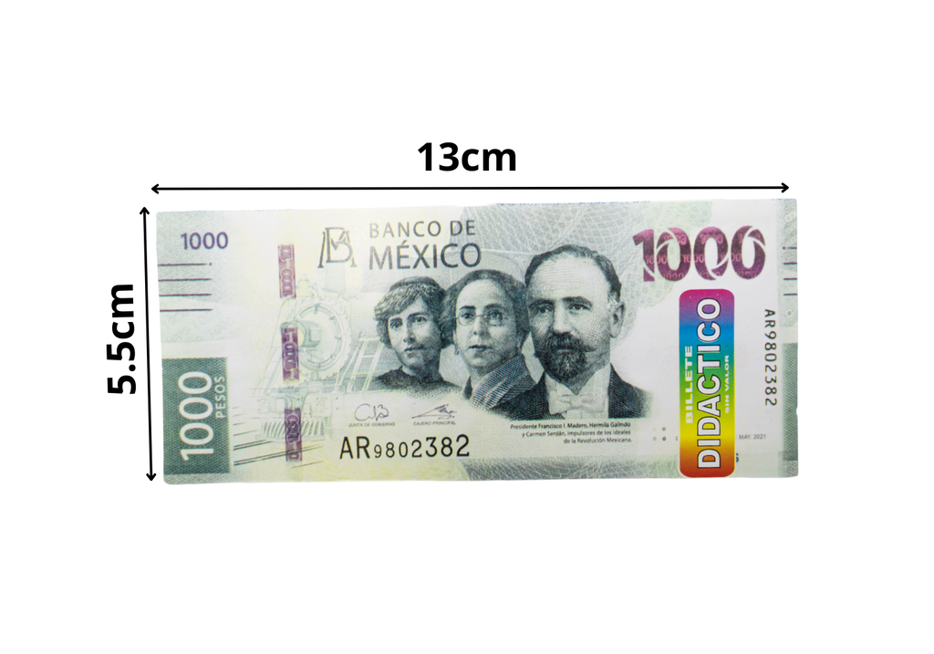 BILLETE JUGUETE GRANDE COUCHE BIL4