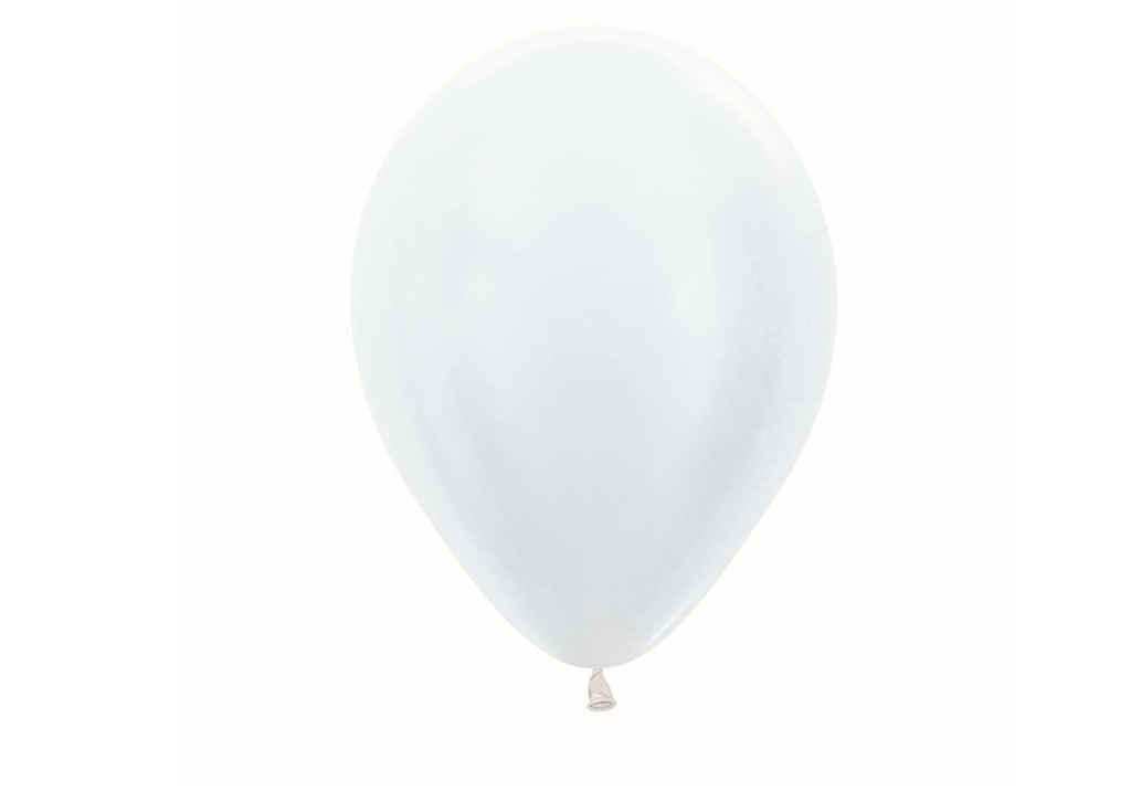 GLOBOS 9 DECORATIVO BLANCO C50 PAYASO