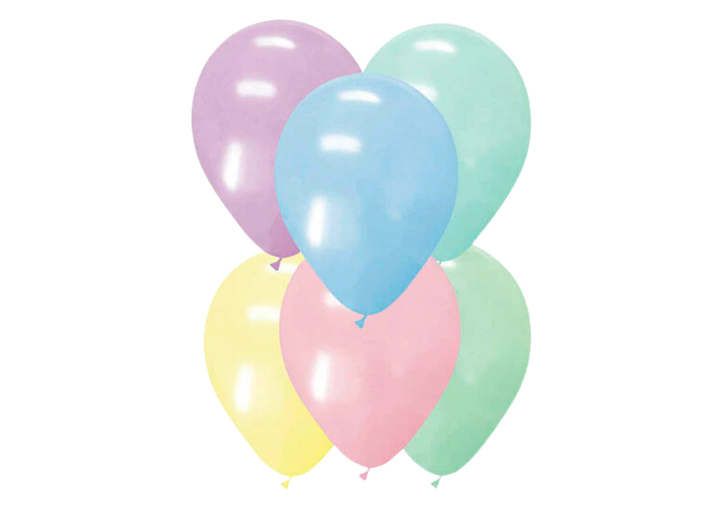 GLOBOS 9 SURTIDO C50 PAYASO