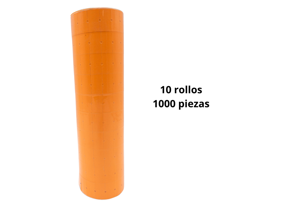 ROLLO ETIQUETADORA NARANJA AE8760