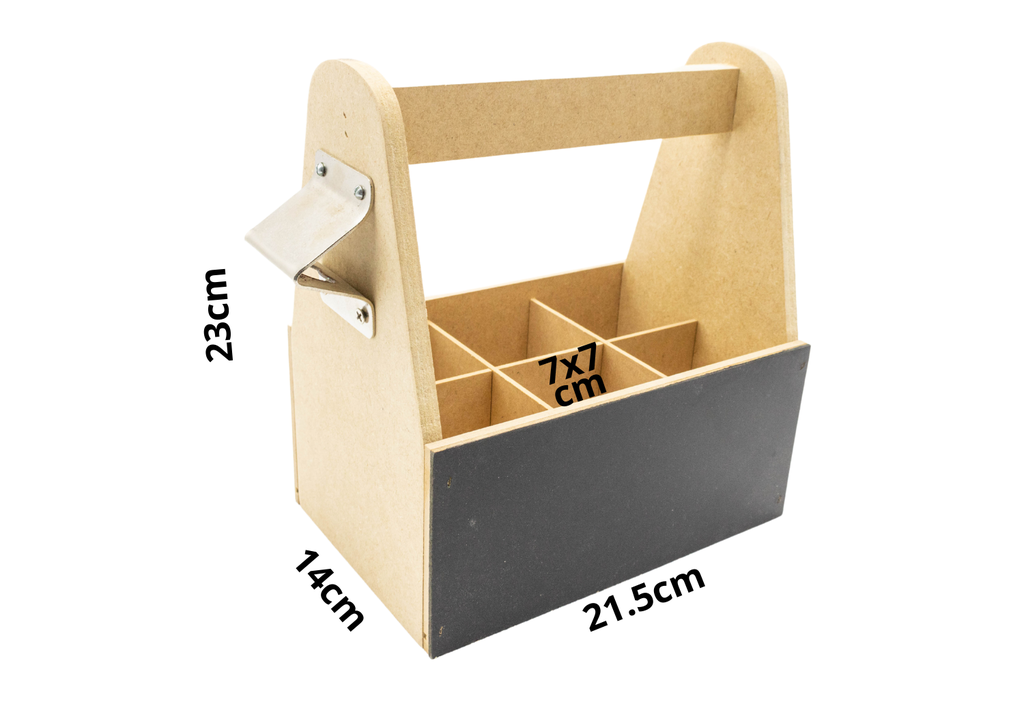 CAJA P/CERVEZA TEMPORADA MADERA