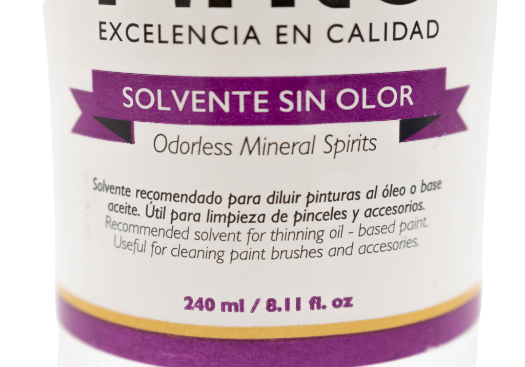 SOLVENTE SIN OLOR 240ML PINTO