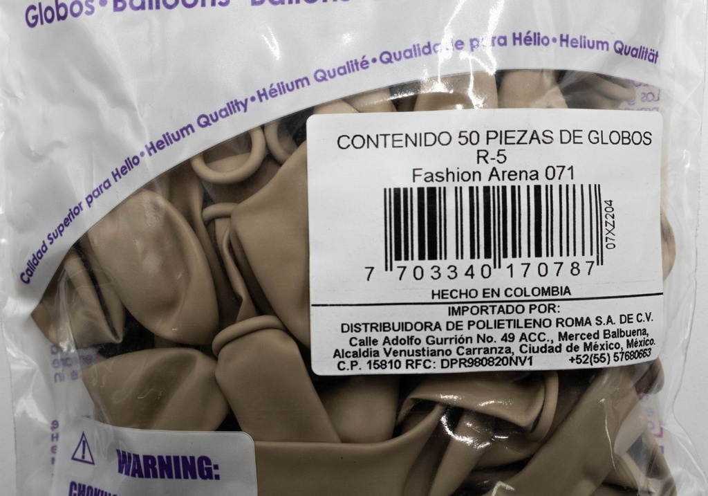 GLOBOS SEMPERTEX 5 FASHION ARENA C/50