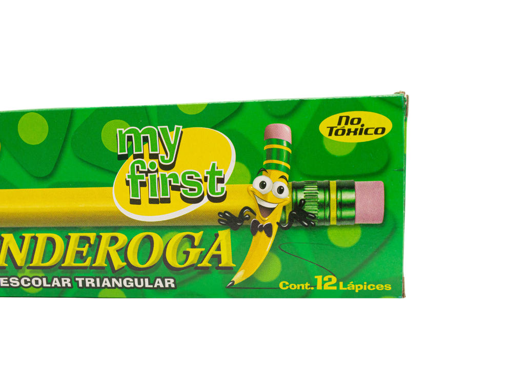 CAJA LAPIZ 2HB ENTRENADOR TRIANGULAR MY FIRST DIXON 
