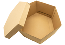 CAJA CARTON HEXAGONO