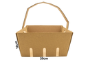 CAJA CARTON CANASTA ASA CORTA