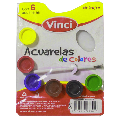 [7501014620015] ACUARELA C6 VINCI