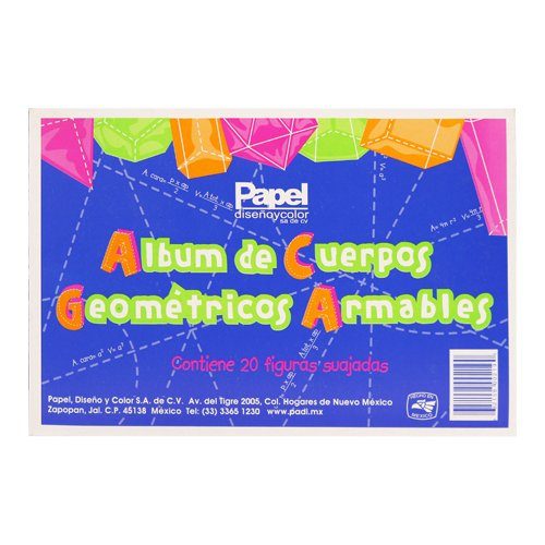[682158002190] ALBUM CUERPOS GEOMETRICOS PADI