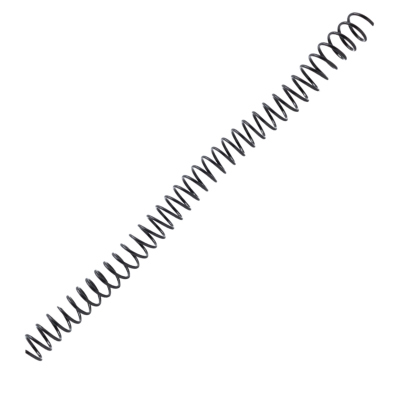 ARILLO ESPIRAFLEX PLASTICO 5/8" NEGRO C60