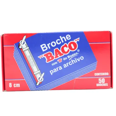[7501174914962] BROCHE BACO ROJO B-082 8CM C50