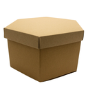 CAJA CARTON HEXAGONO
