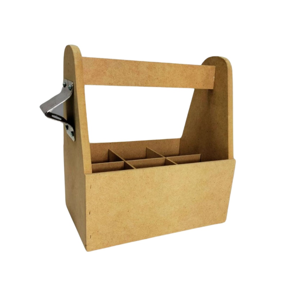CAJA P/CERVEZA #6 MADERA