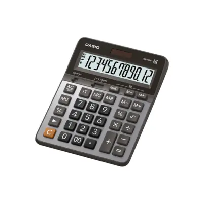 [4971850032342] CALCULADORA ESCRITORIO 12DIG CASIO GX-120B