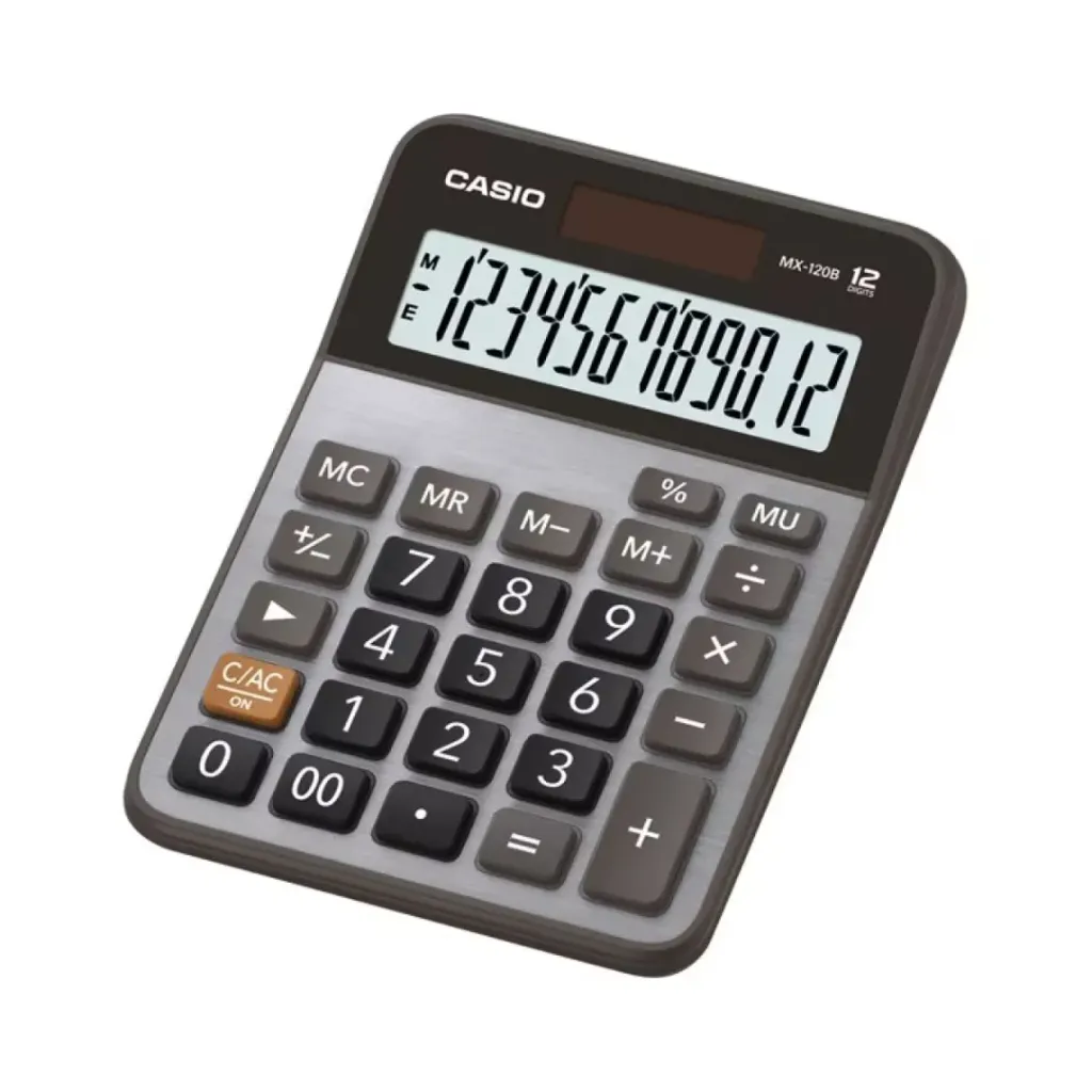 CALCULADORA ESCRITORIO 12 DIG CASIO MX-120B