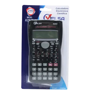 [7571850137930] CALCULADORA CIENTIFICA 240 FUNC. VELSA 82MS