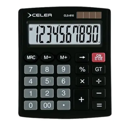 [7502264255163] CALCULADORA ESCRITORIO 10 DIG CELER CLS-810