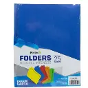 CARPETA CARTA FLUO AZUL REY BITONO FORTEC