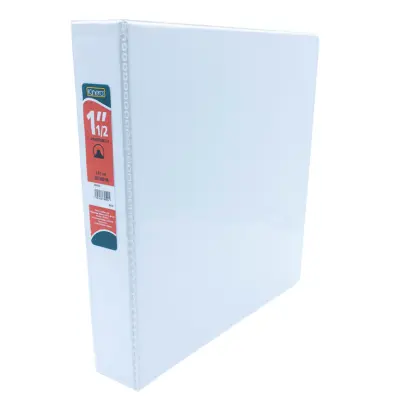 CARPETA 1 1/2" BLANCO KINERA F1724