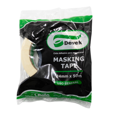 [7502008430337] CINTA MASKING TAPE 24X50 DEVEK