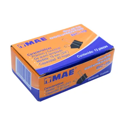 [7502212170050] CLIP BILLETERO 19MM C12 MAE BC-19