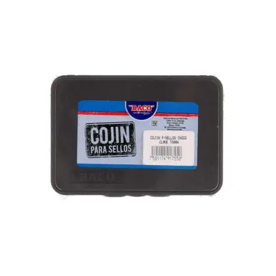 [7501174917550] COJIN PLASTICO CH SIN TINTA BACO TS004