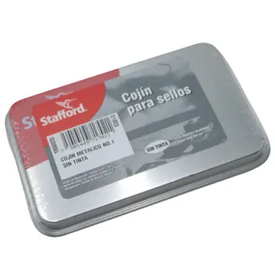 [7501449717021] COJIN METAL #1 SIN TINTA STAFFORD