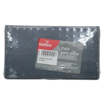 [7501449717489] COJIN PLASTICO #2 SIN TINTA STAFFORD