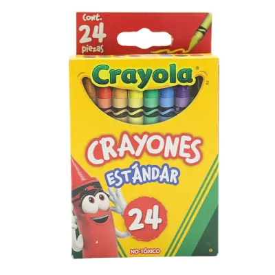 [7501058201058] CRAYONES DELGADOS C24 CRAYOLA ESTANDAR