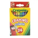 CRAYONES DELGADOS C24 CRAYOLA ESTANDAR