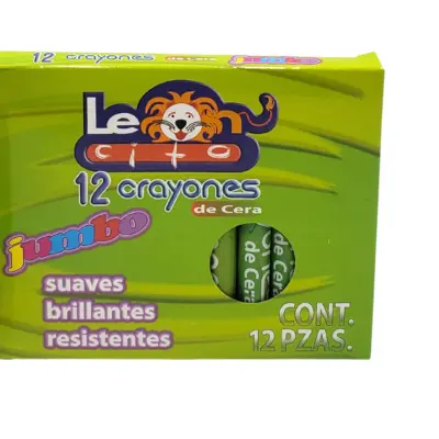 [7502252780578] CRAYONES JUMBO C12 LEONCITO