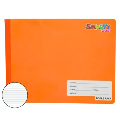 [7872571278026] CUADERNO ITALIANO COSIDO DR 100H SMARTY 08004