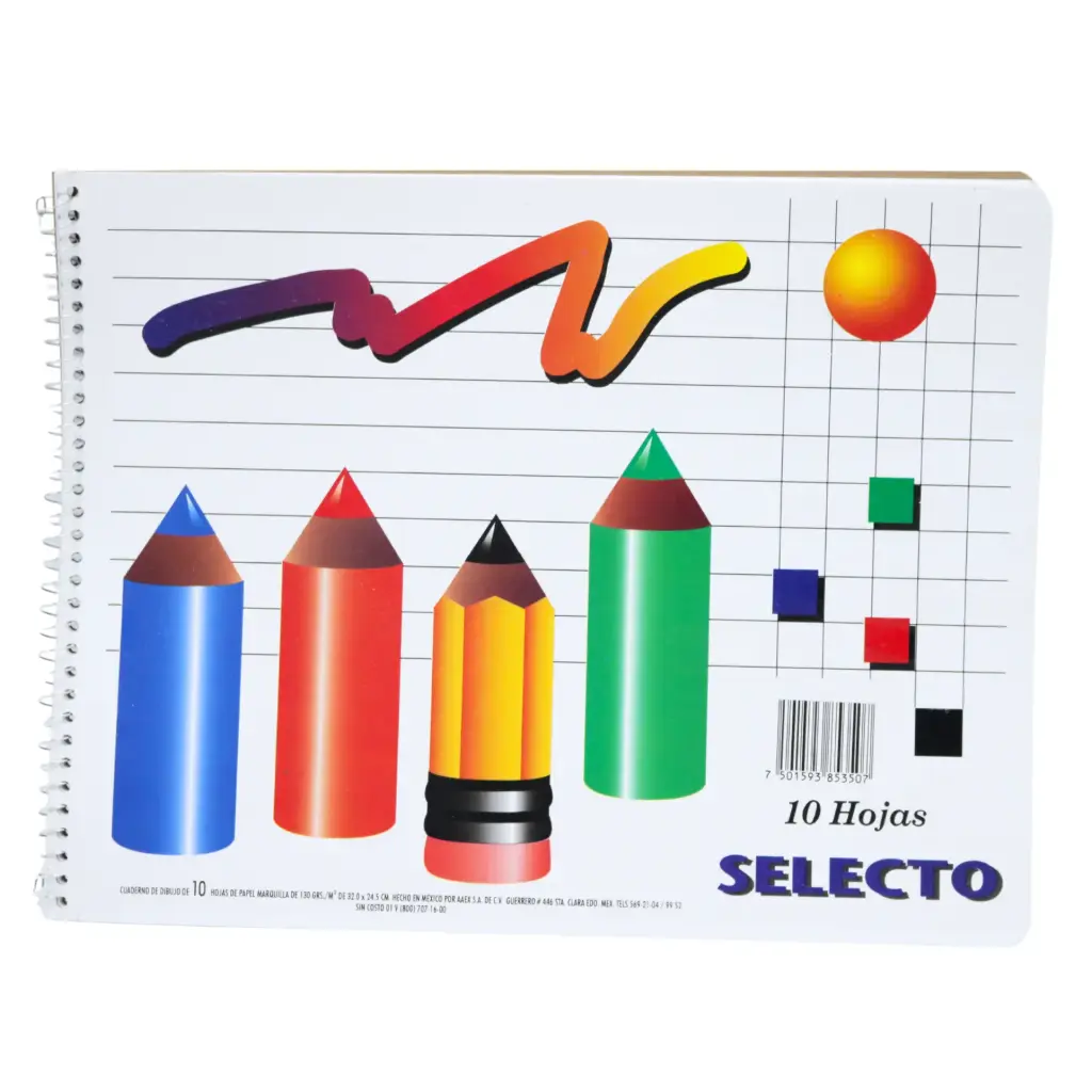 [7501593853507] CUADERNO MARQUILLA 10H SELECTO