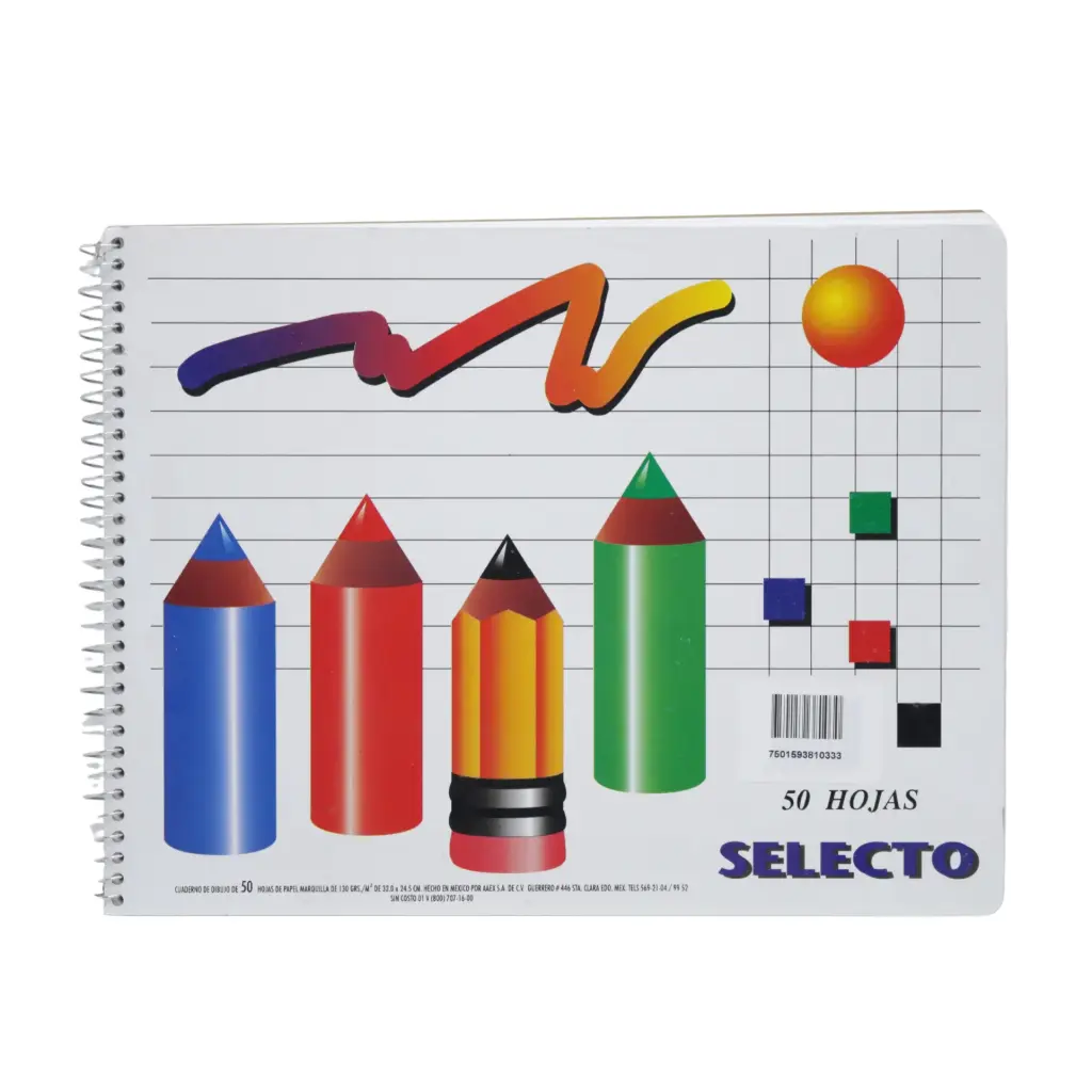 CUADERNO MARQUILLA 50H SELECTO