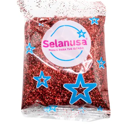 [7501228837933] DIAMANTINA FINA 50GR ROJO SELANUSA 104