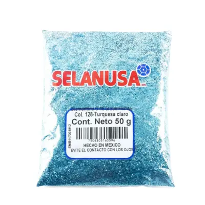 [7506305165596] DIAMANTINA FINA 50GR TURQUESA SELANUSA 128