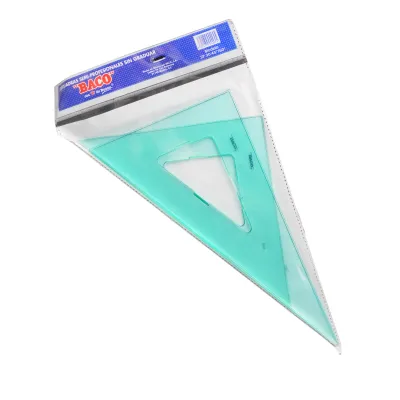[7501174992304] ESCUADRAS SP-30-45/60 S/GRADUACION S/BISEL BACO
