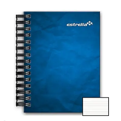 LIBRETA APUNTES 1/8 PASTA DURA 80H ESTRELLA 560