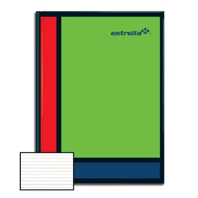 [602760000797] LIBRETA PASTA DURA 1/4 FRAN 144H ESTRELLA 079