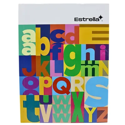 [602760002104] LIBRETA PASTA DURA 1/4 FRAN INDICE 96H ESTRELLA 210