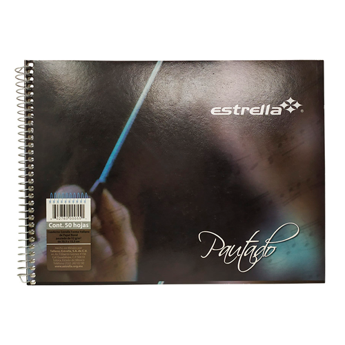 CUADERNO PAUTADO ITAL 50H ESTRELLA 055