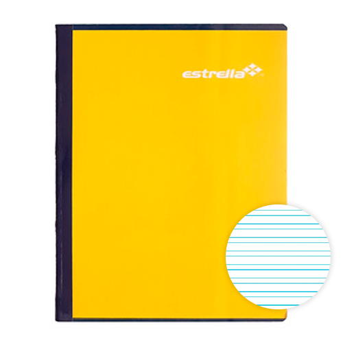 CUADERNO COSIDO PROF DR 100H ESTRELLA 613