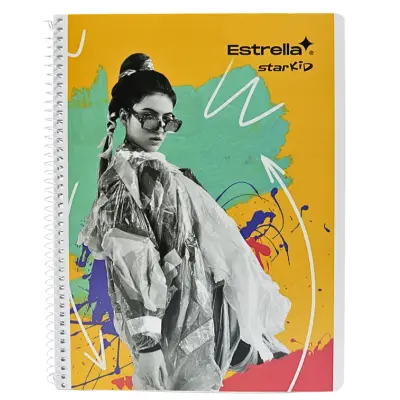 [602760004580,602760006690] CUADERNO PROF RY 100H ESTRELLA STARKID 458 / 669