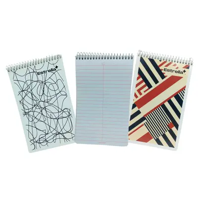 [602760000353] LIBRETA TAQUIGRAFIA LARGA 80H ESTRELLA 035