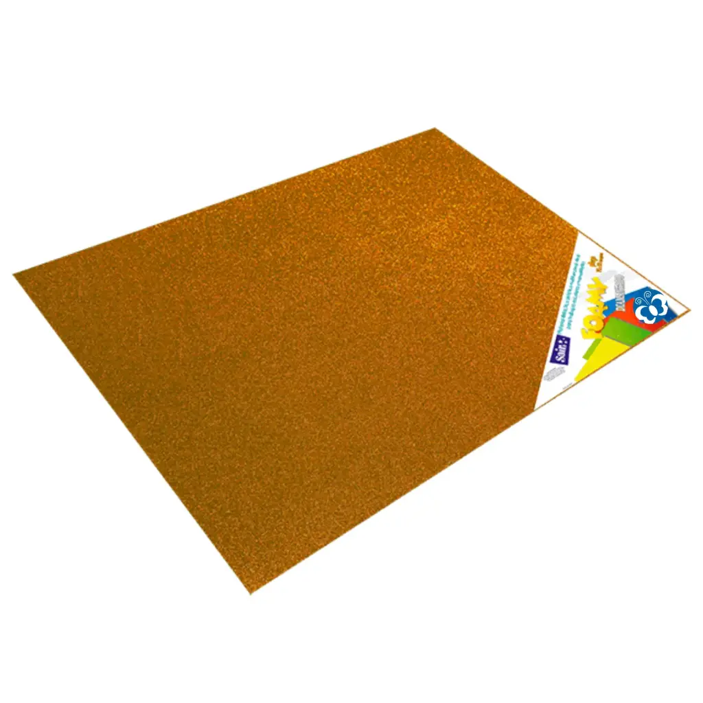 FOMIX CARTULINA DIAMANTADO COBRE 20