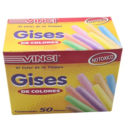 [7501014641027] GIS VINCI 50 COLORES