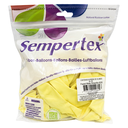GLOBOS SEMPERTEX 12 PASTEL MATE AMARILLO C50