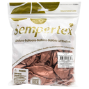 GLOBOS SEMPERTEX 12 REFLEX DORADO ROSA C50